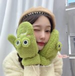 Fashion Winter Women's Velvet Gloves - Image 5